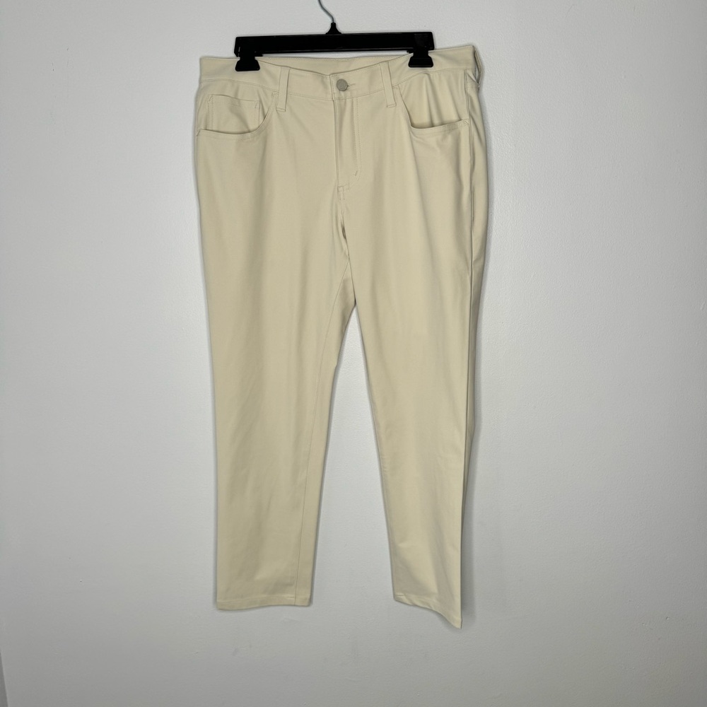 G/Fore straight leg cream pants size 33/30